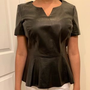 Leather Antonio Melani Blouse | Size: M